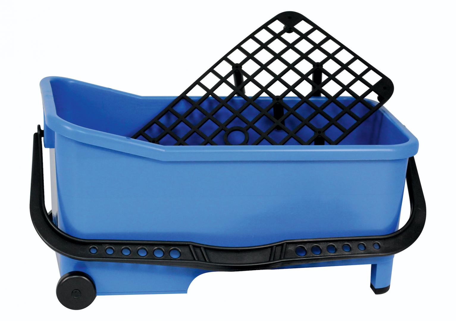 Grouting Bucket 16L + Wheels + Grid