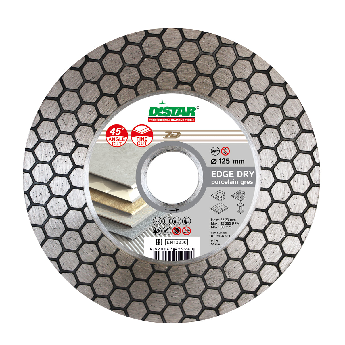 DISTAR Diamond Cutting Blade 7D 1A1R EDGE DRY