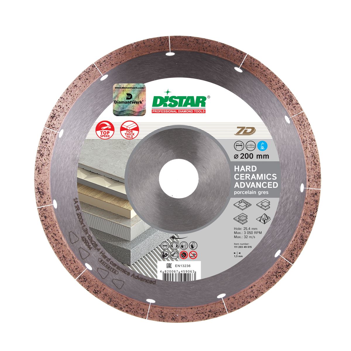 DiStar Diamantschijf 1A1R Razor – 125/230×22,23 mm - BJC Tools DiStar Diamantschijf 1A1R Razor – 125/230×22,23 mm - BJC Tools