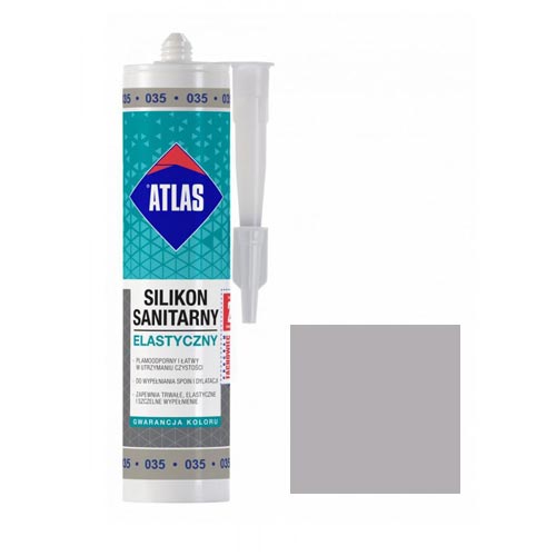 Atlas ELASTIC Silicone  Light Grey 034 (280 ml)