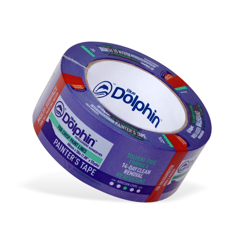 PAINTERS TAPE - High Quality Blue Masking Tape, Clean and Easy Removal, UV Resistant (38mm x 50m)