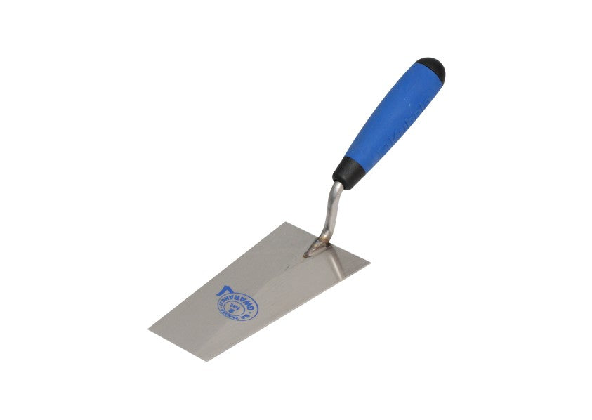 Stainless Steel Welded Trapezoid Stucco Trowel 80x145x55mm (G5)