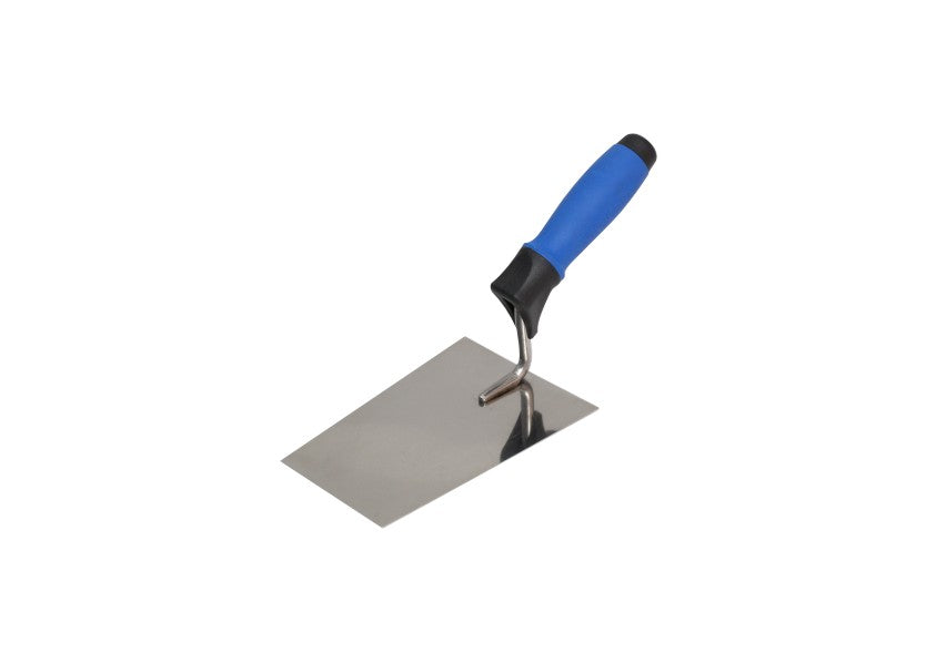 Stainless Steel Trapezoid Stucco Trowel 115x160x90mm (G10)