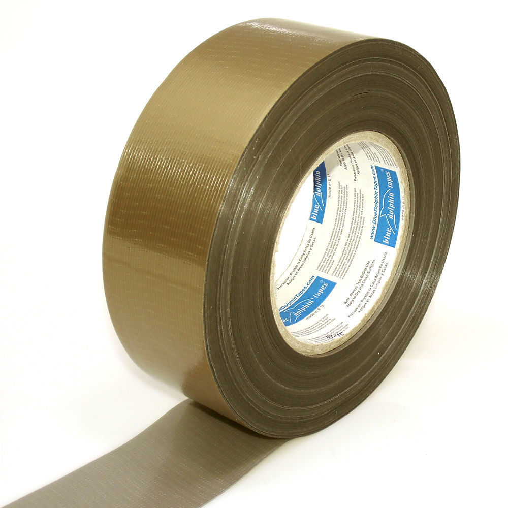 STRONG - Gold Duck Tape, Clean Removal, UV & Weather Resistant (48mm x 50m)