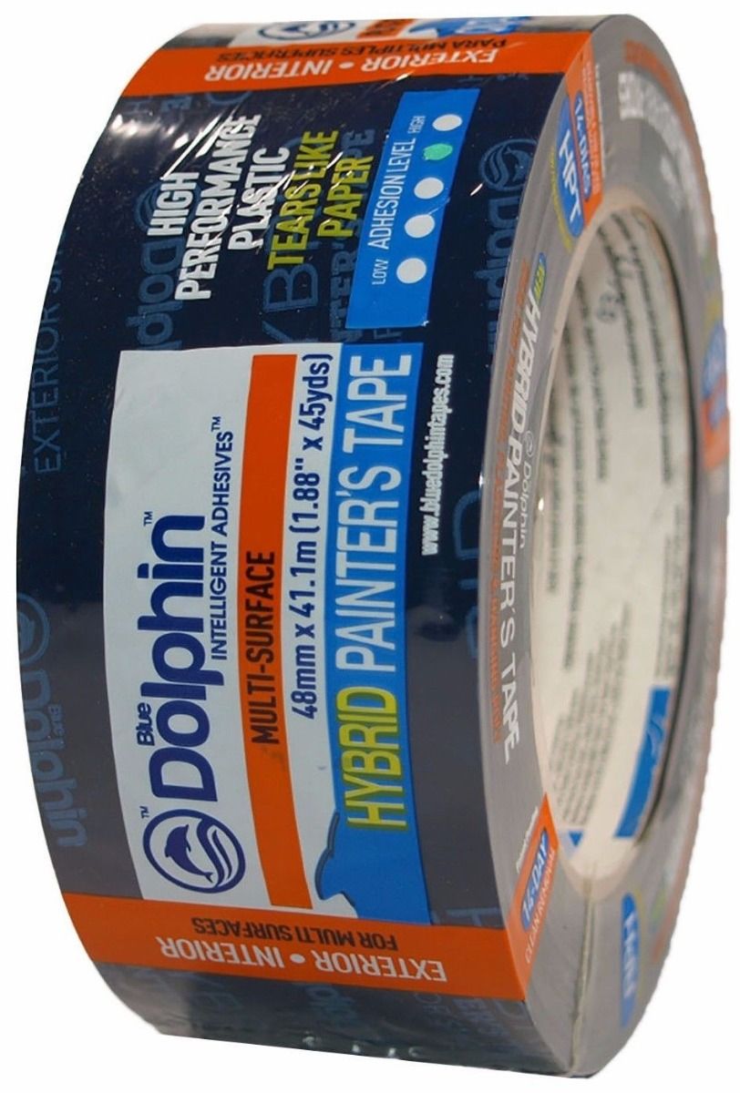 HYBRID PAINTERS TAPE - 14 Days Exterior Tape for Smooth Surfaces (36mm x 41m)