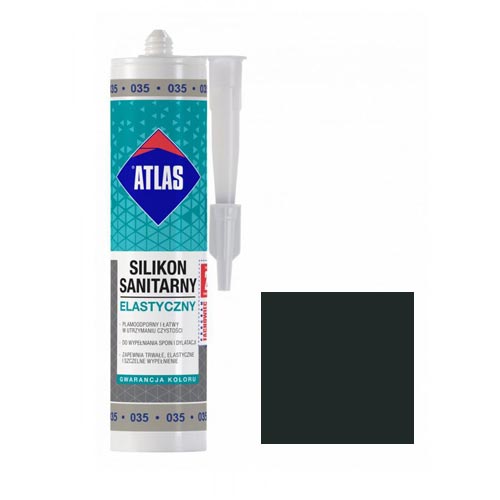 Atlas ELASTIC Silicone  Graphite 037 (280 ml)