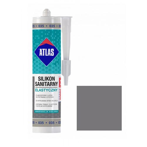 Atlas ELASTIC Silicone  Silver 136 (280 ml)